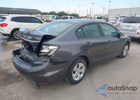 2015 Honda Civic Lx z USA, uszkodzony, nr VIN 19XFB2F54FE258878